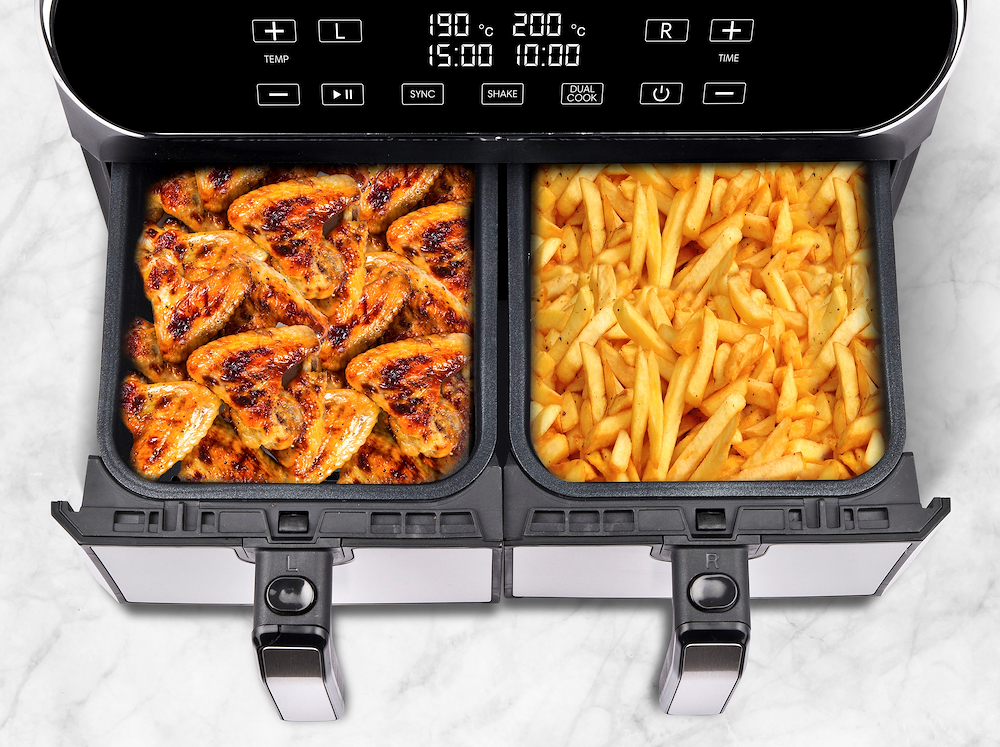 G3 FERRARI G1015000 - G3 Ferrari Friggisano Duo Heißluftfritteuse