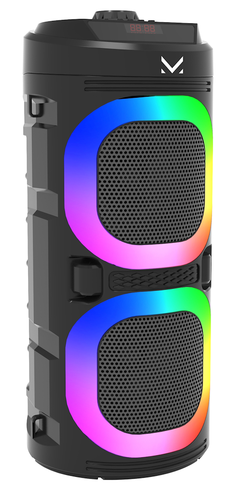 MAJESTIC FIRE9 - Party Speaker Bluetooth con luci LED