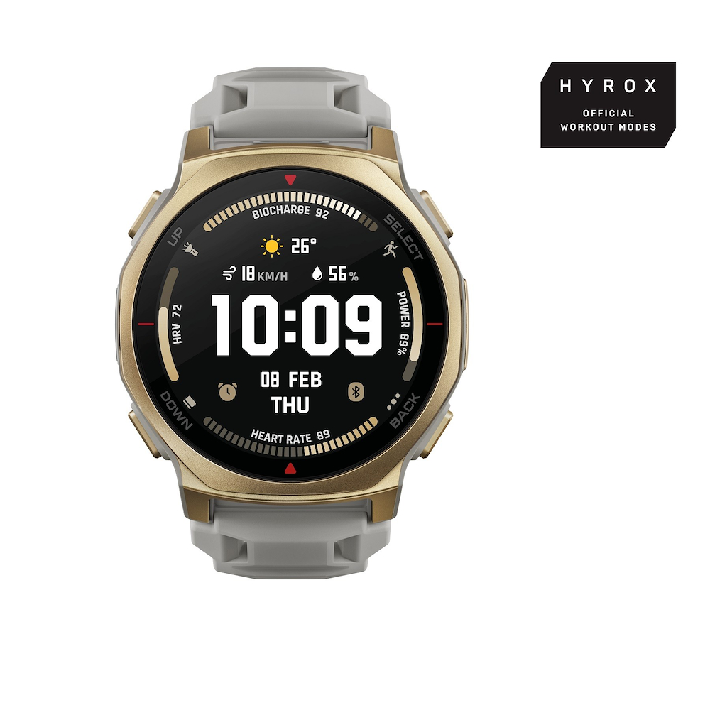 AMAZFIT TREX3PRO44MMGRAYGOLD - Orologio Smart 1.32'' GPS