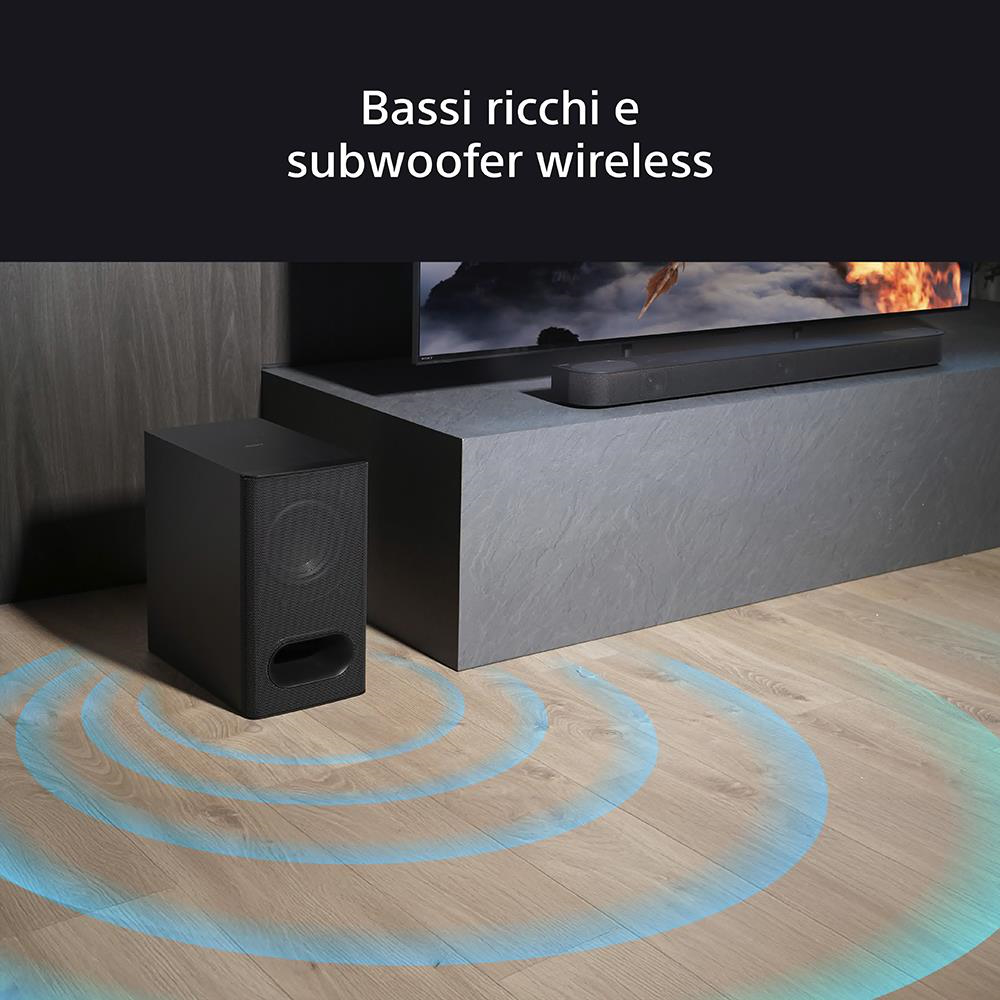 SONY HTBD60 - HTBD60 - Sound Bar 3.1.2 con Subwoofer