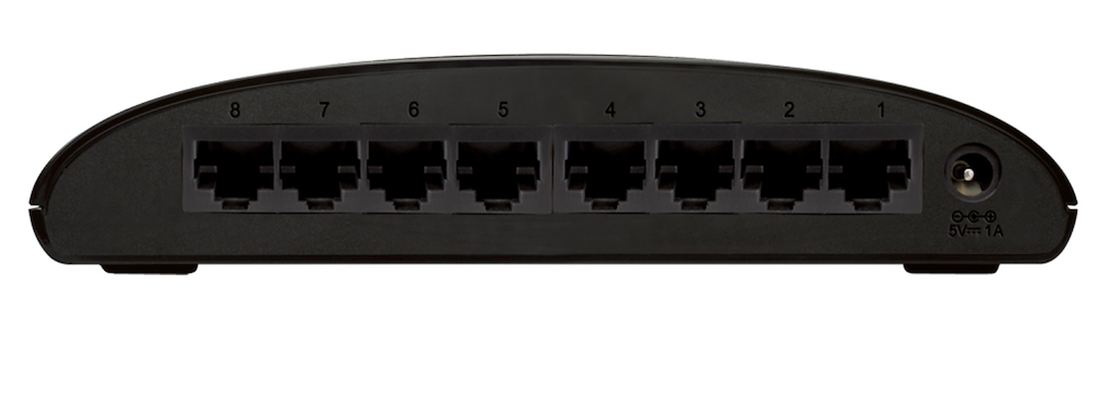 D-LINK DES1008D - Switch Desktop 8 Porte 10/100 Mbps