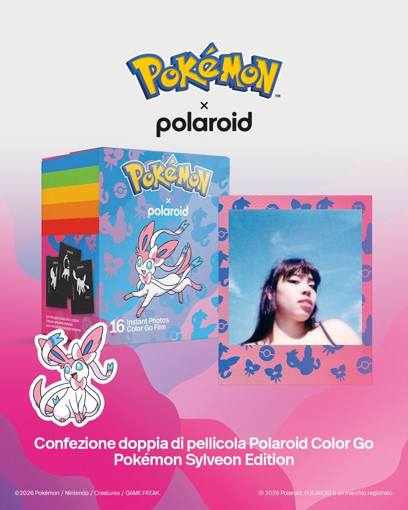 POLAROID PKGFSY - Sylveon Fotofilm mit Rahmen