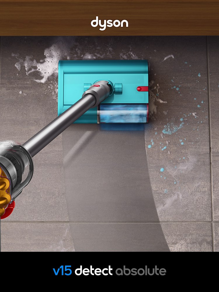 DYSON V15SDETECTSUBMARINE - Aspirapolvere E Lavapavimenti