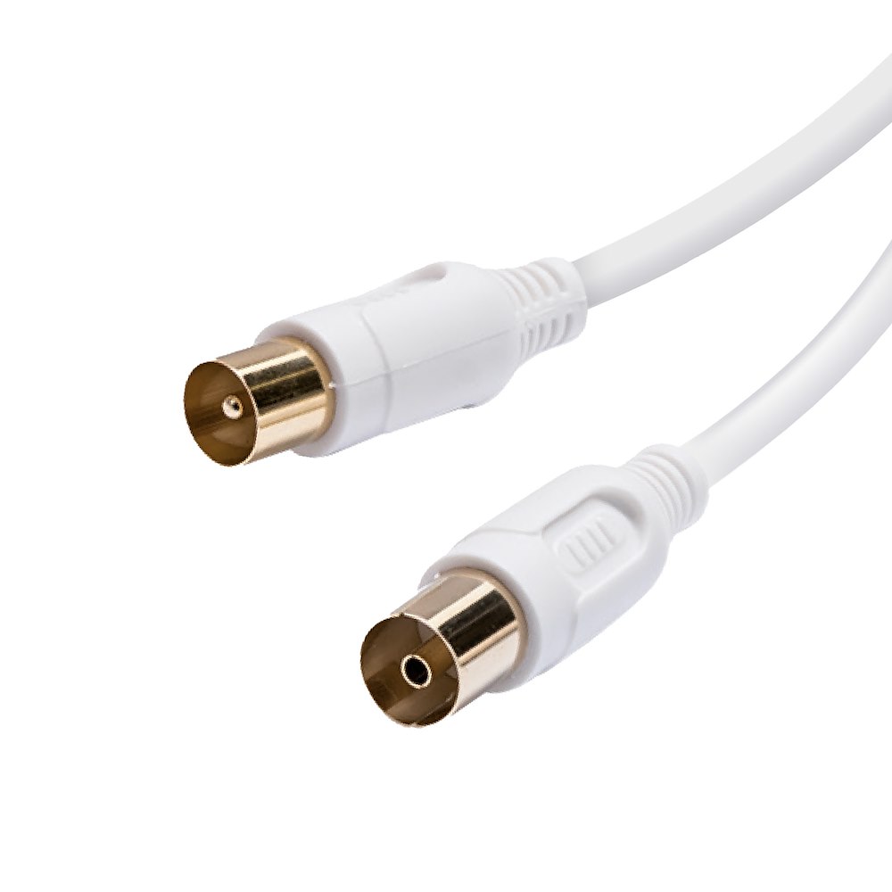 VIVANCO VVACABMF300GW - Koaxialkabel Antenne 3m