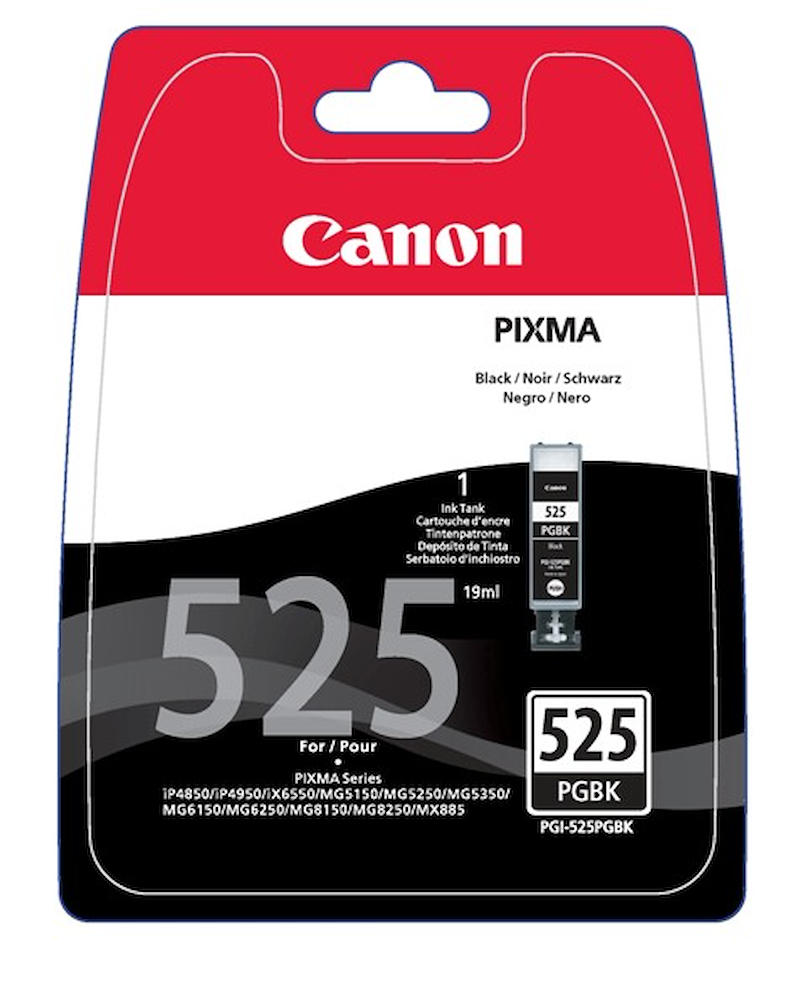 CANON 4529B001 - 4529B001 0073662 CART.INK-JET NERO 525PGBK X PIXMA MG5150/5250/6150