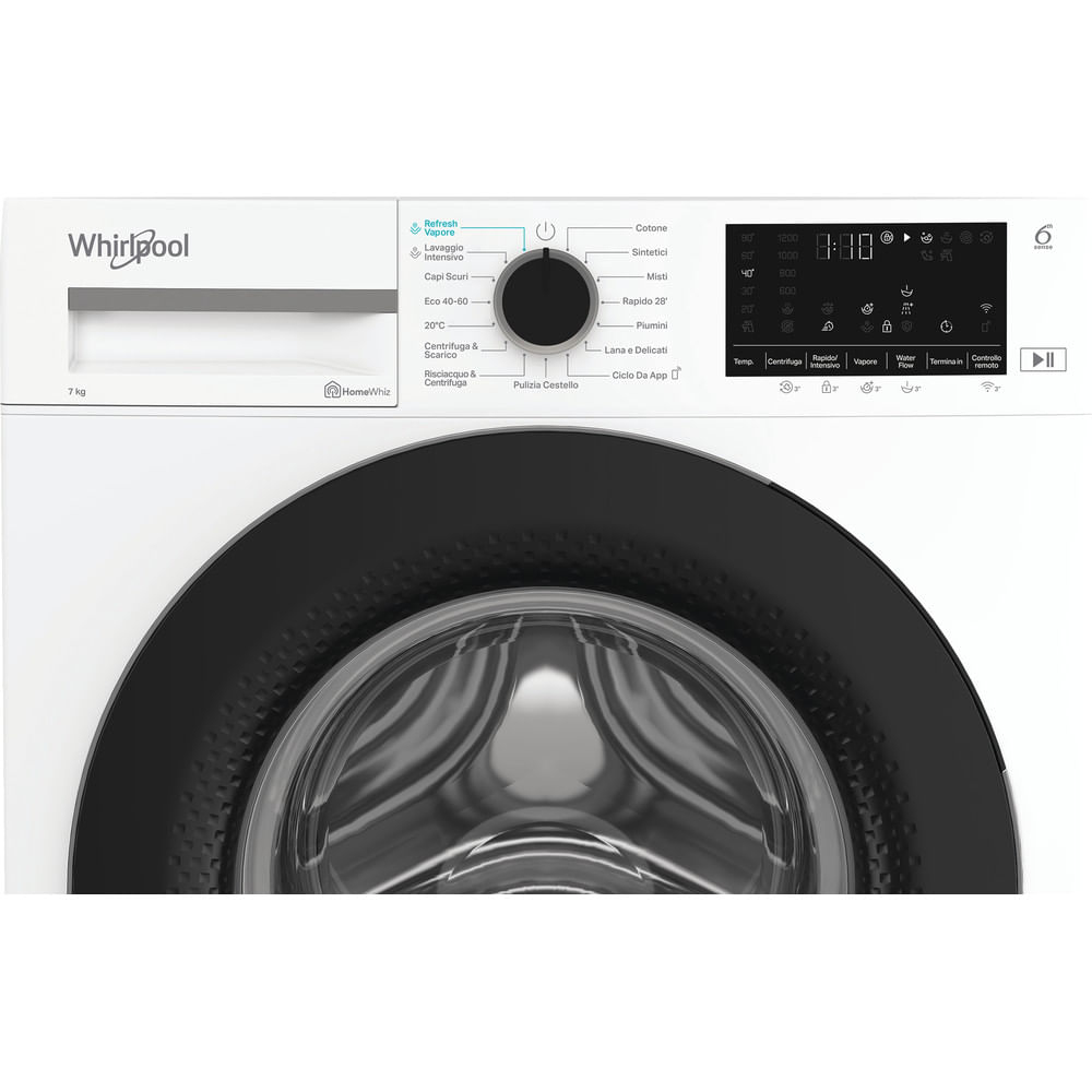 WHIRLPOOL WAM762WBIT - Lavatrice Slim 7KG