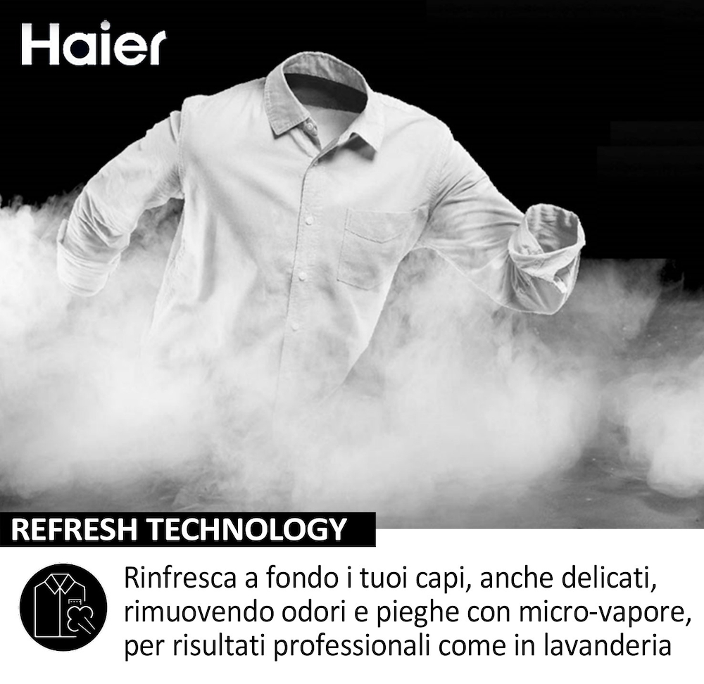 HAIER HW100BP14929AS - Lavatrice Frontale 10kg 1400Giri