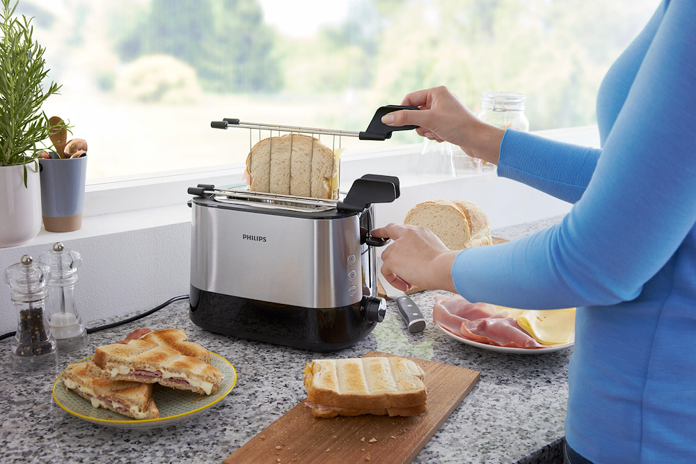 PHILIPS HD2639 - Toaster 730W 2 Scheiben 7 Einstellungen