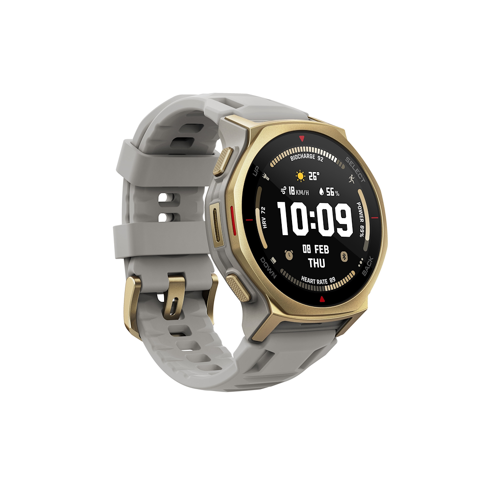 AMAZFIT TREX3PRO44MMGRAYGOLD - Orologio Smart 1.32'' GPS