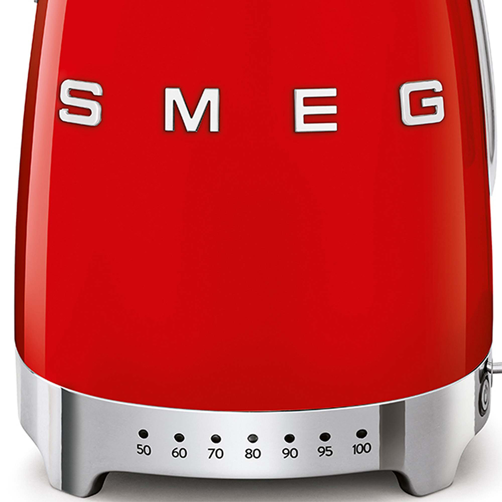 SMEG KLF04RDEU - Bollitore stile anni '50 rosso