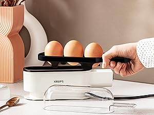 KRUPS EG2341 - Ovomat Trio Eierkocher für 3 Eier