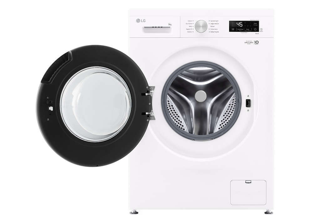 LG F4NX1009NWB - 9kg Smart-Waschmaschine mit Wi-Fi