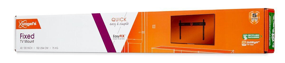 VOGEL'S TVM 1603 - Staffa TV Fissa Fino 100"