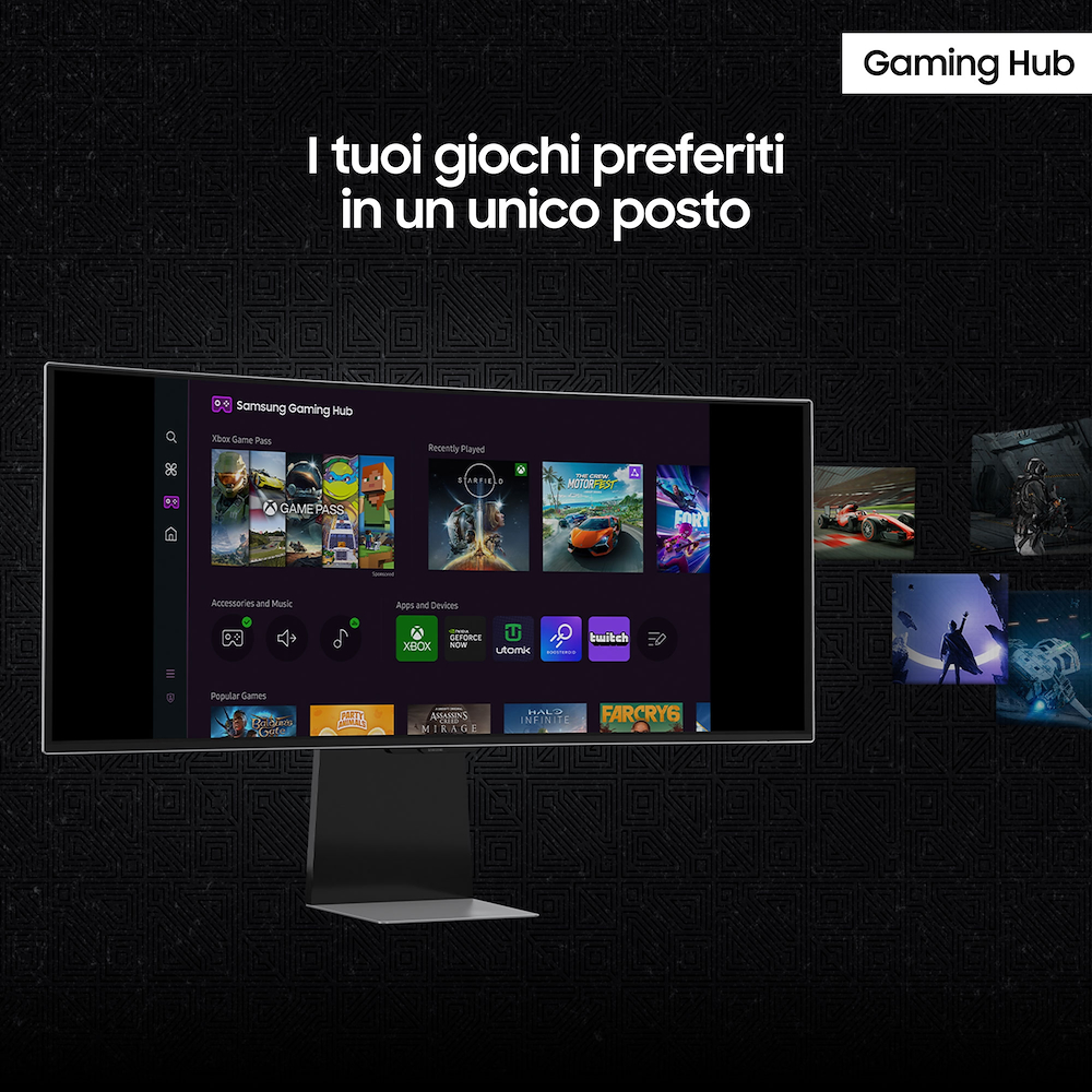 SAMSUNG LS34DG850SUXEN - 34" WQHD Curved Gaming Monitor OLED