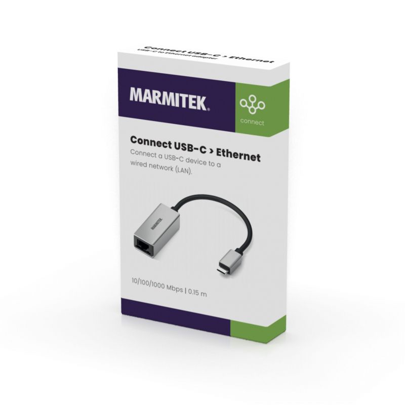 MARMITEK 08373 - Adattatore Marmitek da USB-C a Ethernet