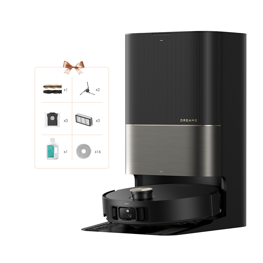 DREAME DREVMX50BK485 - DREVMX50BK485 0721399 ROBOT LAVA/ASPIR.4.5/0.4LT C/BASE SVUOT+EXTRA MOPS