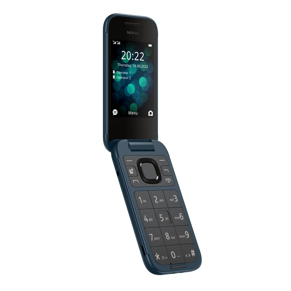 NOKIA 2660DSBLUE - 2660 Flip Handy in Blau