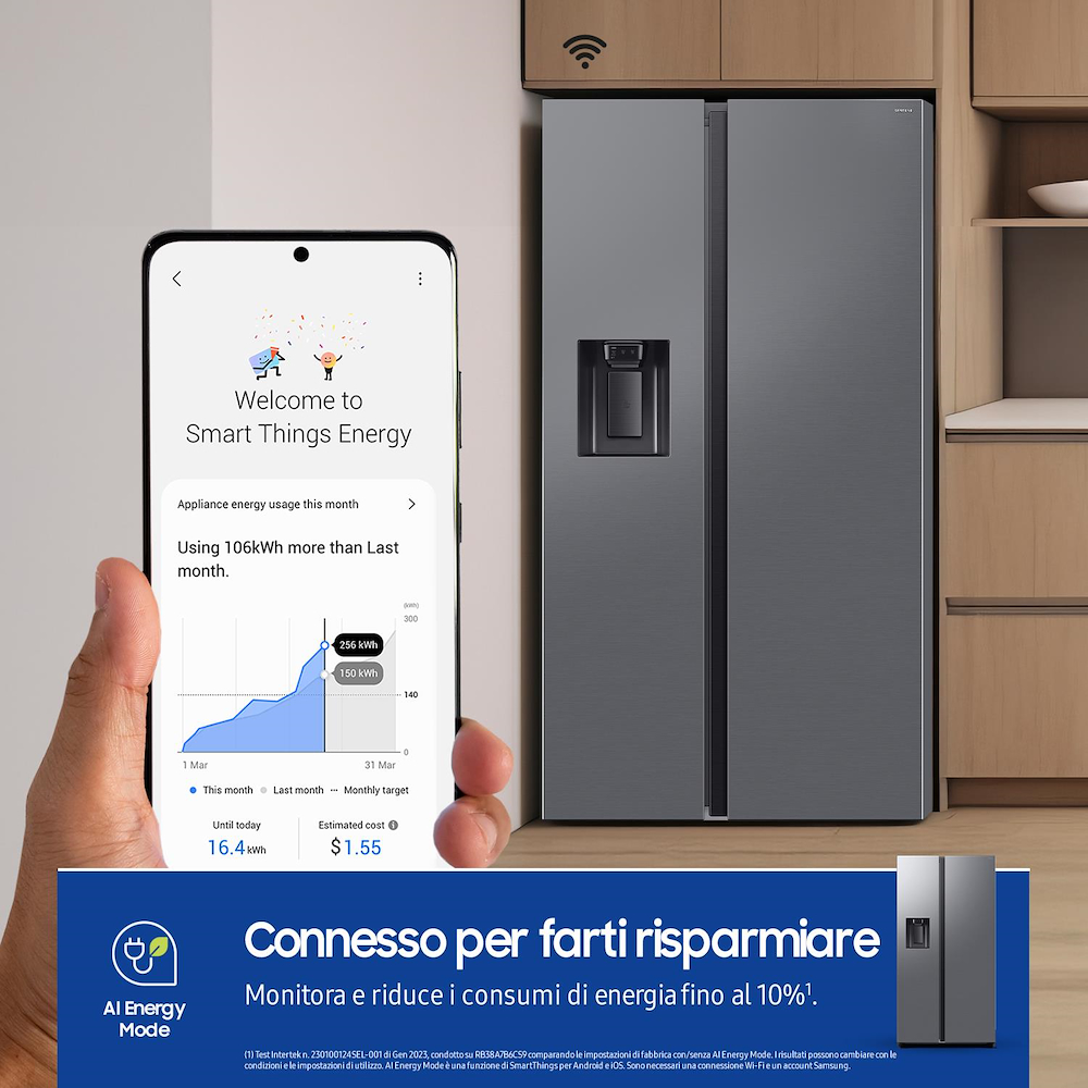 SAMSUNG RS70F65KETEF - Side by Side Kühlschrank 635l