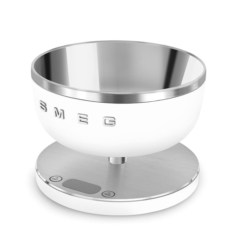 SMEG KSC01WHMWW - Bilancia da Cucina Digitale 5KG