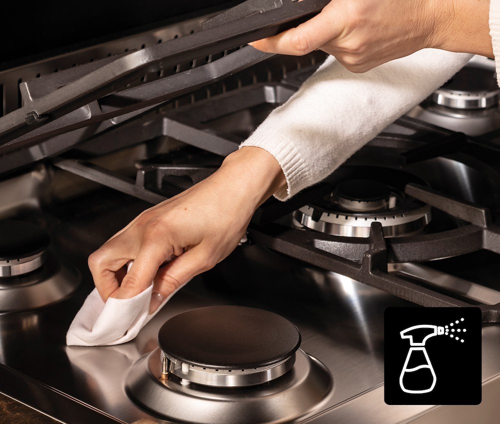 GLEM GAS DG96MI3 - CUCINA INOX 90CM ELETTRICA