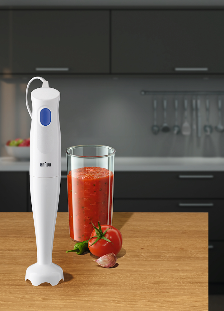 BRAUN MQ10001P - Minipimer Braun 450W MultiQuick 1