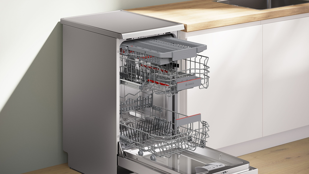 BOSCH SPS4EMI17E - Lavastoviglie slim 45cm Inox