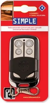 SUPERIOR SUPRF002 - Simple 4 Universal-Fernbedienung für Tore