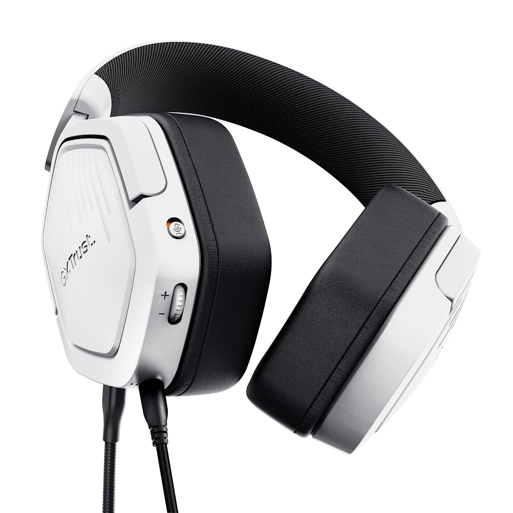 TRUST 25448 - Cuffie Gaming Trust GXT 489 Carus Bianco