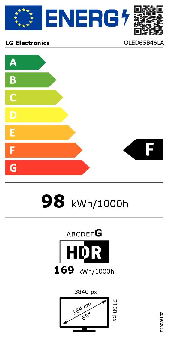 LG OLED65B46LA - OLED AI TV 65'' 4K mit Dolby Vision LG OLED65B46LA - OLED AI TV 65'' 4K mit Dolby Vision