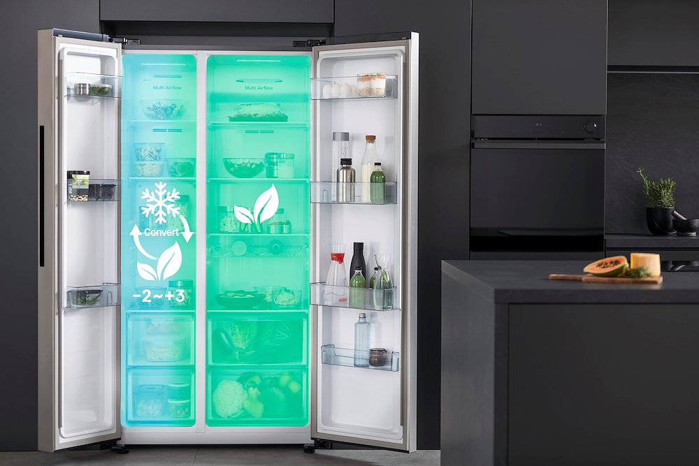 HISENSE RS711N4WCE - Hisense Side-by-Side Kühlschrank 547L