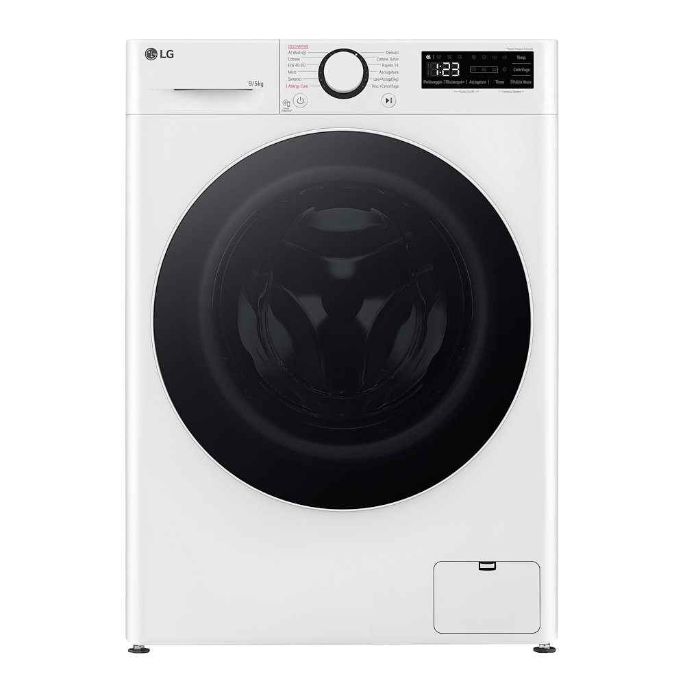 LG D2R5S09TSWW - Slim Waschmaschine und Trockner 9/5kg