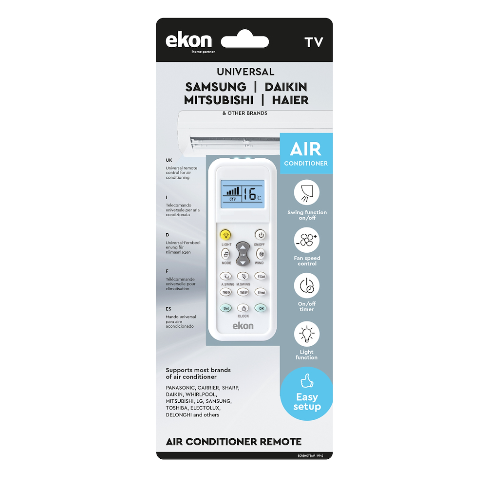 EKON ECREMOTEAIR - Universalfernbedienung für Klimaanlagen