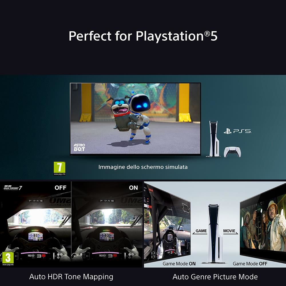 SONY K55XR55B - K55XR55B 0721312 TV MINILED 55"UHD 4K DVBT2/S2 SMART GOOGLE TV