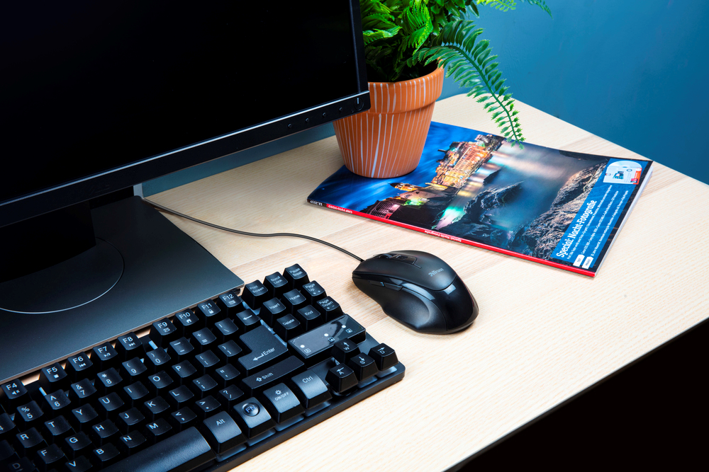 TRUST 23650 - Mouse Comfort Trust Voca con DPI Regolabili