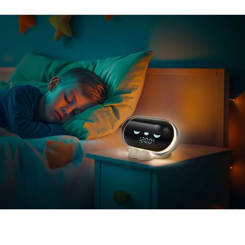 VARI M16KIDS - Sveglia per bambini con luce LED