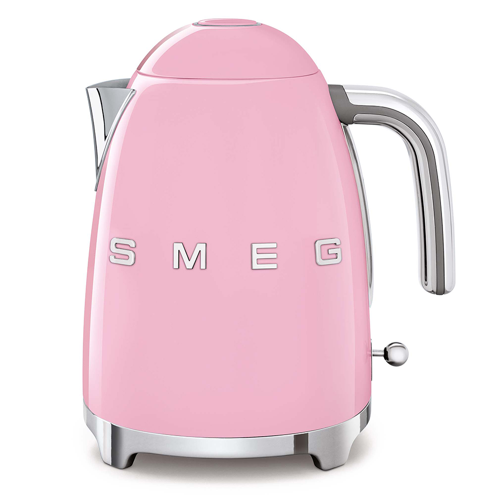 SMEG KLF03PKEU - Elektro Wasserkocher 50er Stil Rosa