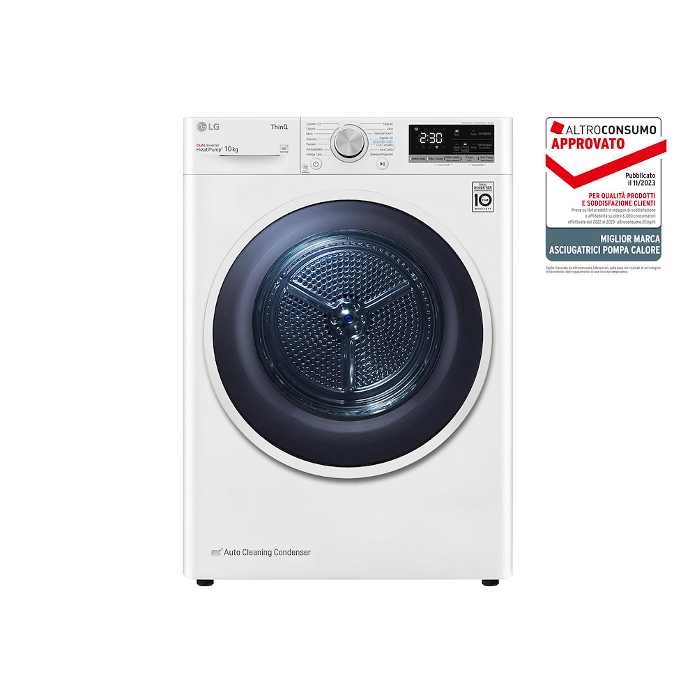 LG RH10V9AV4W - Wäschetrockner 10 kg DUAL Inverter Wi-Fi