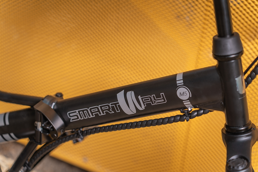 SMARTWAY M5R5SCK - E-Bike Pieghevole Nero