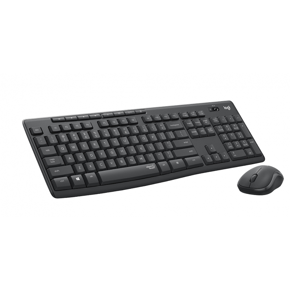 LOGITECH 920009797 - 920009797 0553576 TASTIERA WIRELESS +MOUSE MK295 SILENT GRAPHITE