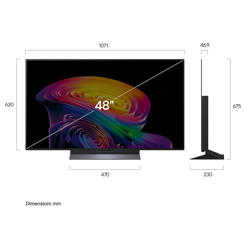 LG OLED48C65LA - 48 Zoll 4K Smart TV