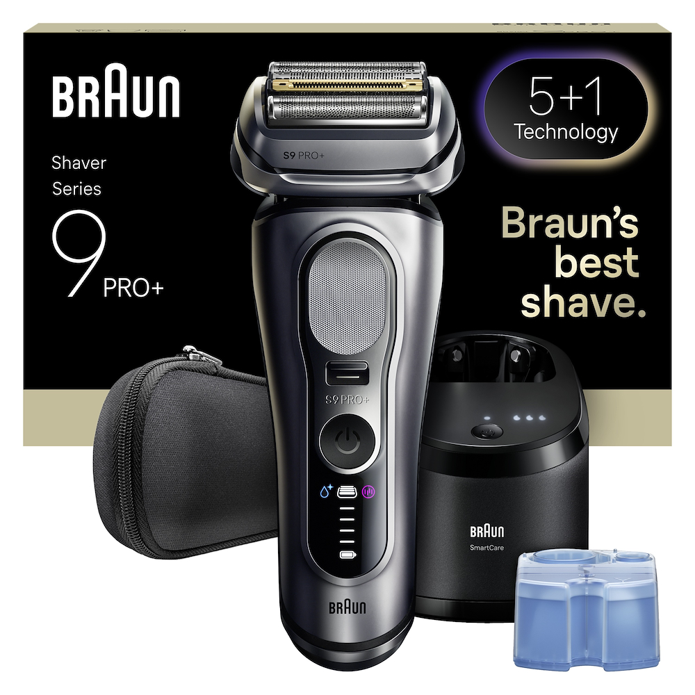BRAUN 9667CC - Elektrorasierer Silber