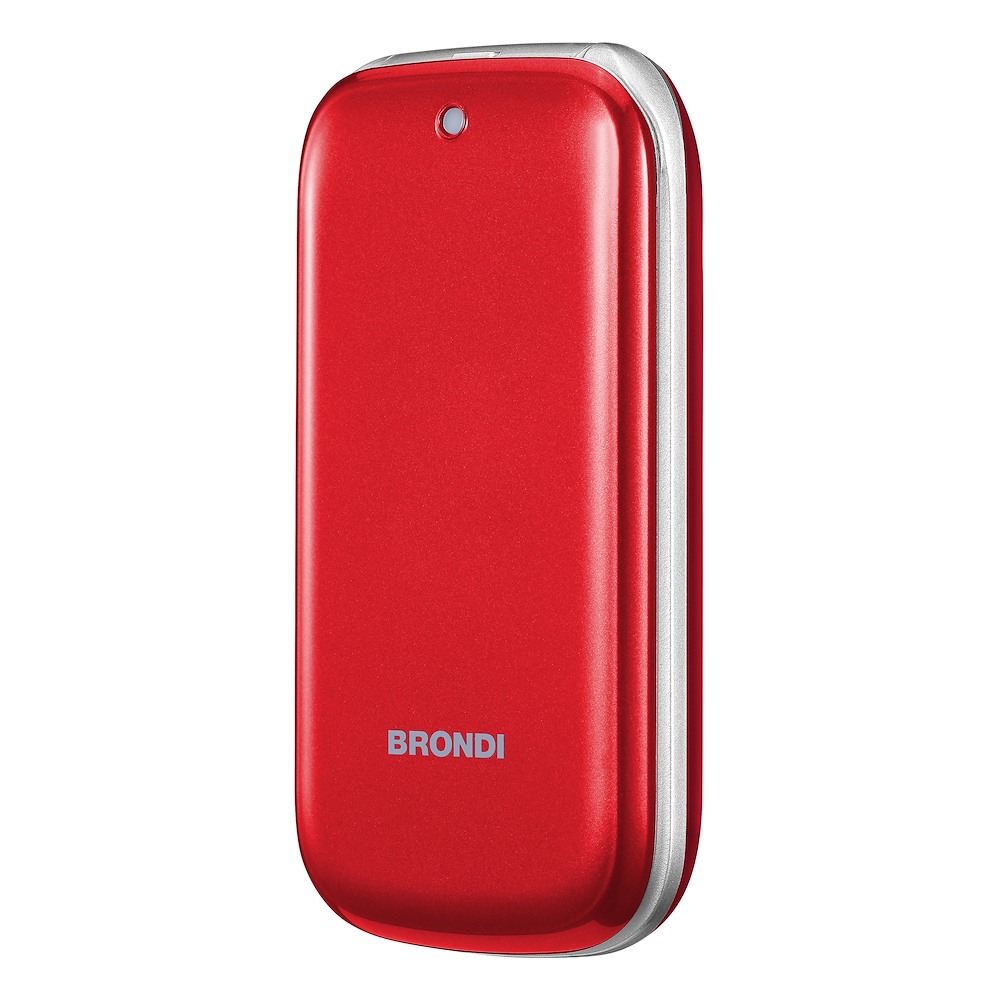 BRONDI STONEPIUROSSO - DualSIM Telefon 2.4 Zoll Rot