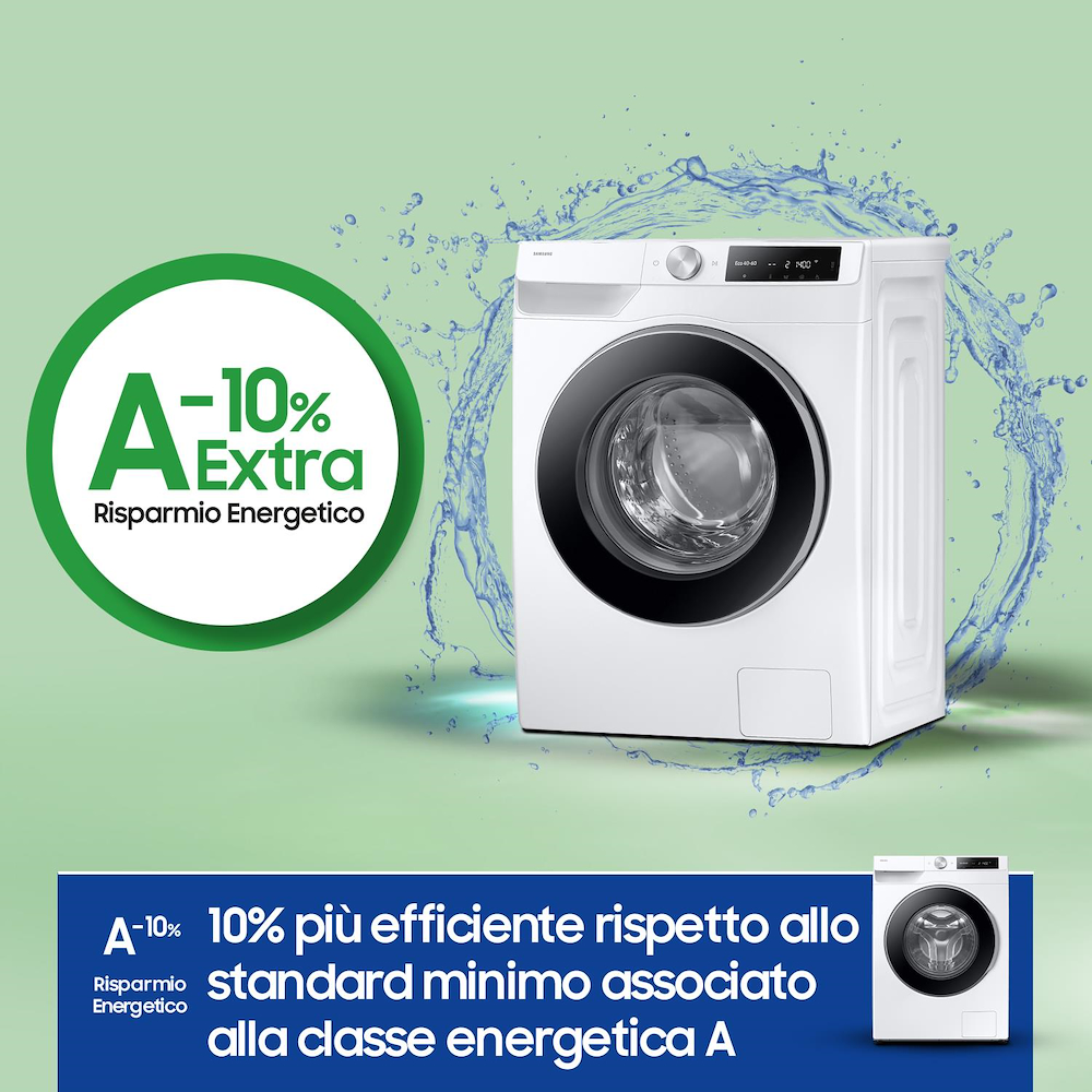 SAMSUNG WW90DG6U25LEU3 - Lavatrice Samsung 6000D Ai•Control A