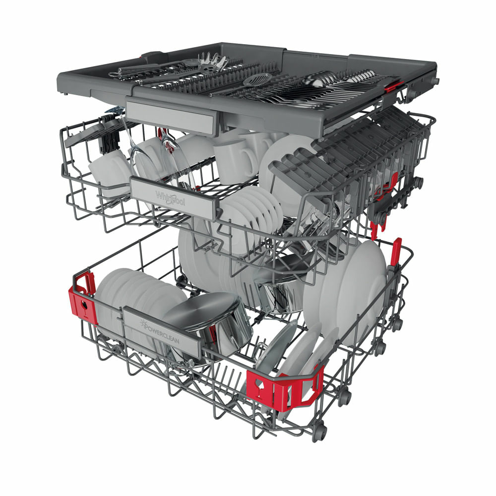 WHIRLPOOL WIO3O540PELG - Whirlpool Einbaugeschirrspüler 60CM WHIRLPOOL WIO3O540PELG - Whirlpool Einbaugeschirrspüler 60CM