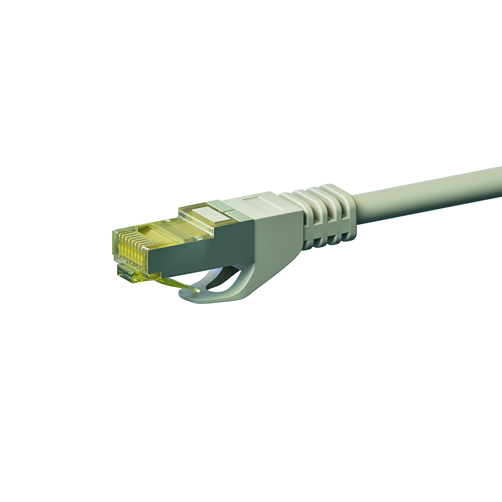 COM Netzwerkkabel Patchkabel CAT7, RJ45, S/FTP PIMF 15 Meter Grau​