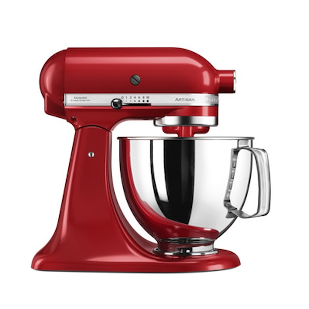 KITCHENAID 5KSM125EER - Impastatore KitchenAid rosso 4,8L