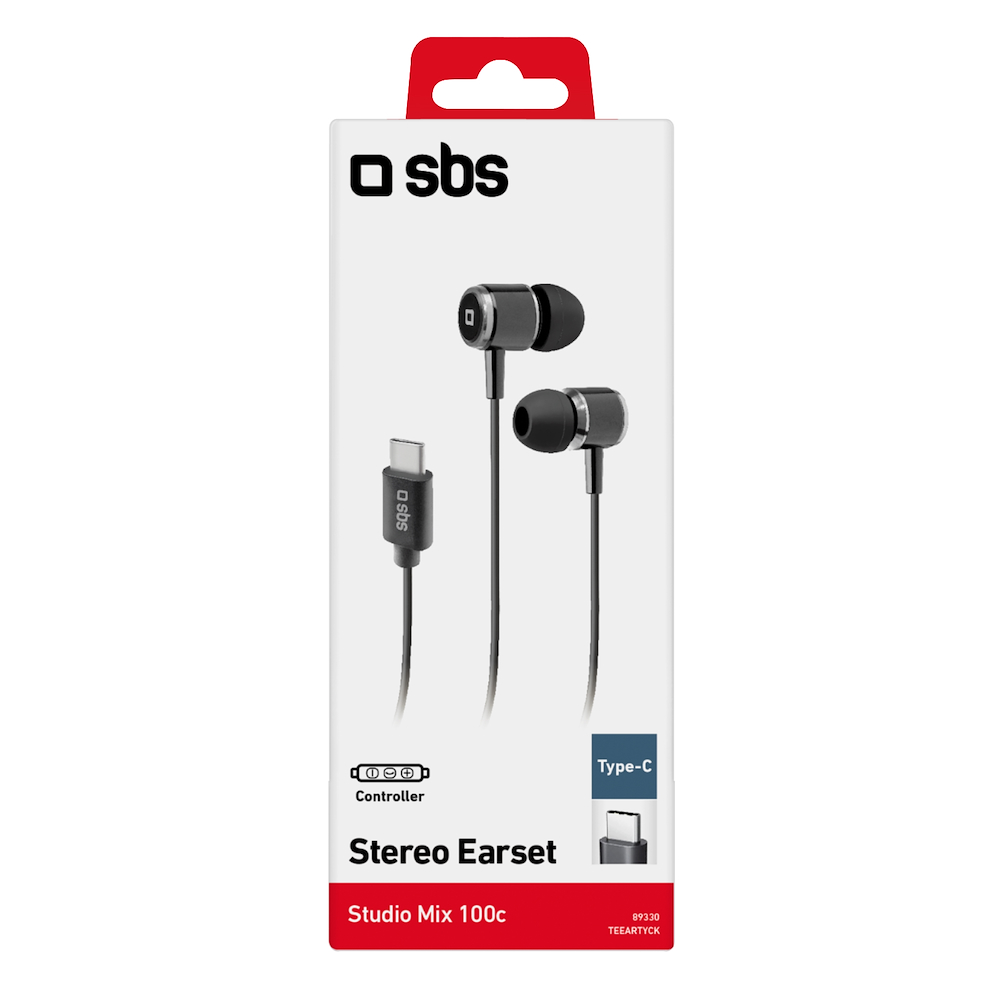 SBS TEEARTYCK - Auricolari  Type-C