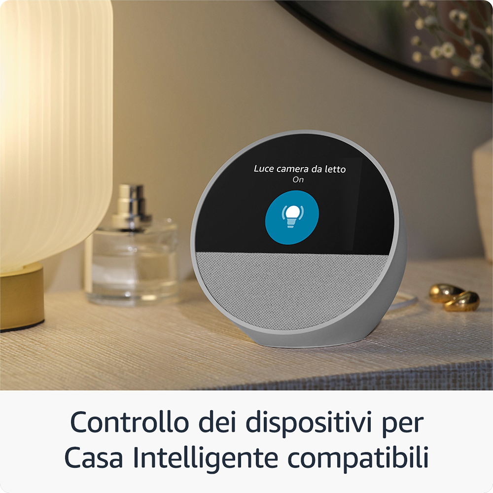 ECHO ECHOSPOT2024BLUE - Amazon Echo Spot Smart-Alarmuhr Blau ECHO ECHOSPOT2024BLUE - Amazon Echo Spot Smart-Alarmuhr Blau