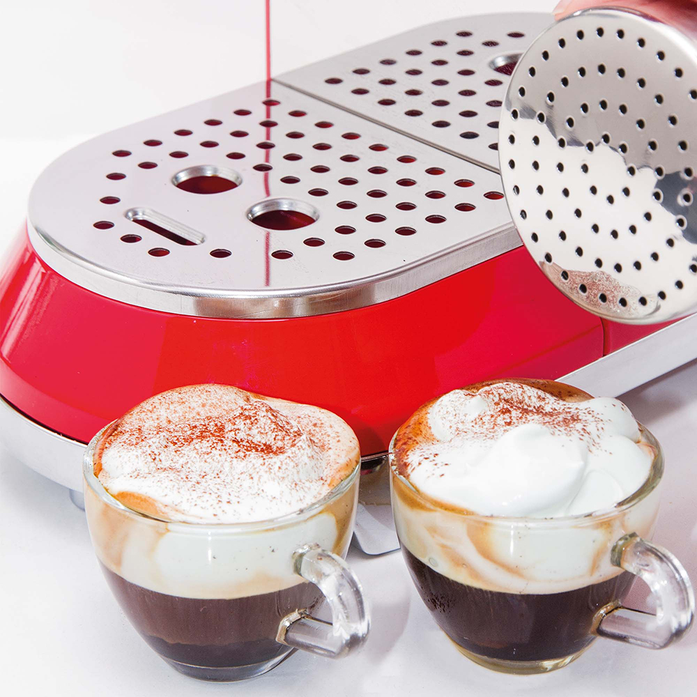 SMEG ECF01RDEU - Macchina per espresso  ECF01RDEU Rossa