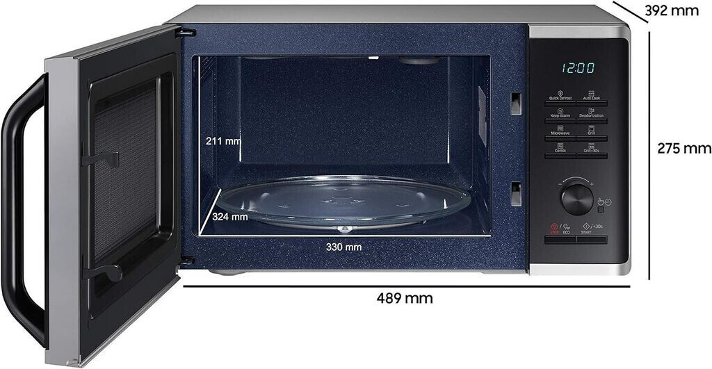 SAMSUNG MG2AK3515AS - Microonde Samsung 800W 23LT